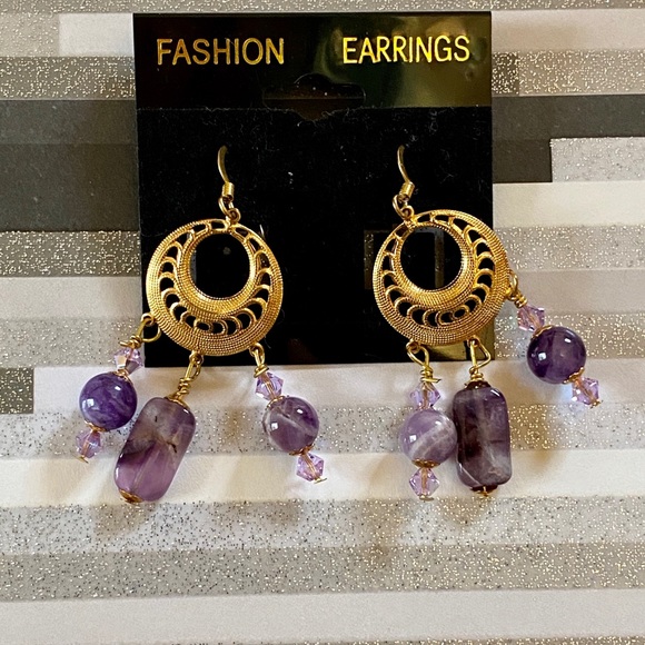 Artisan earrings 🖤 - Picture 2 of 3